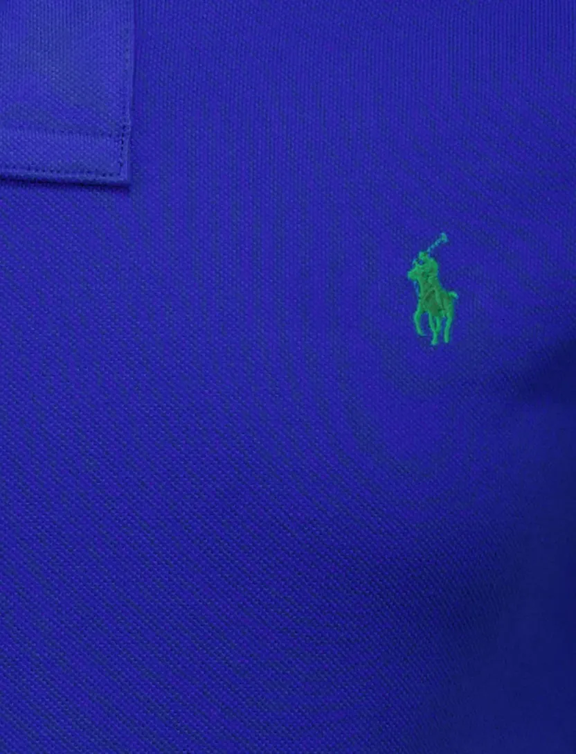 blauw effen Polo Ralph Lauren polo
