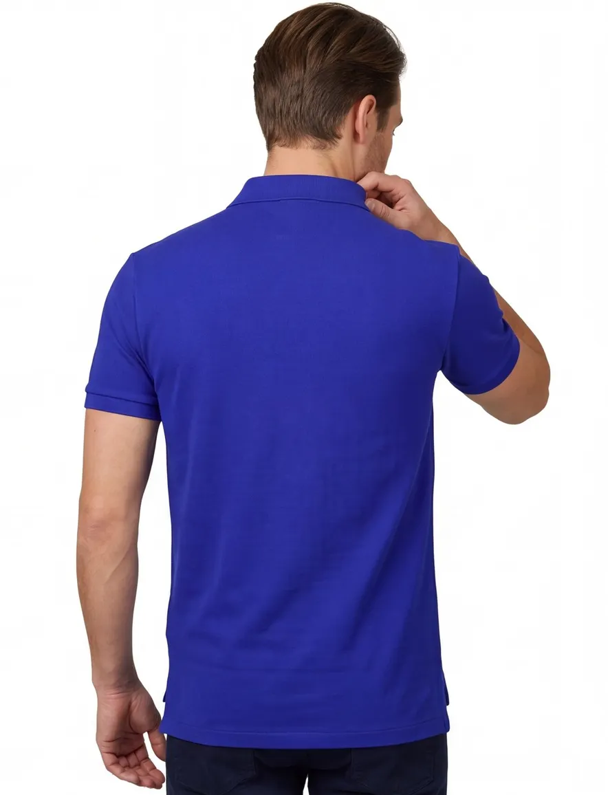 Polo Ralph Lauren polo blauw effen