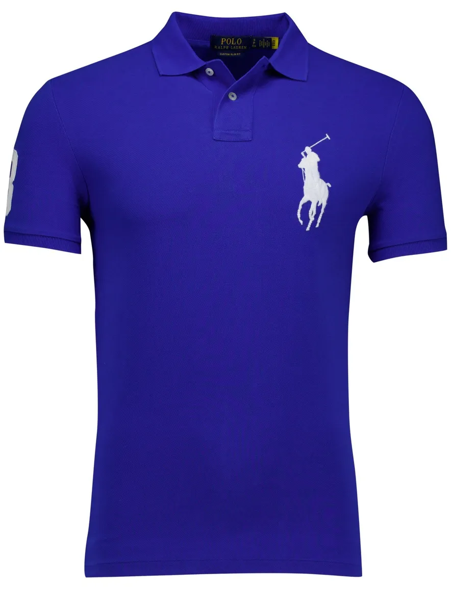 Polo Ralph Lauren polo blauw effen