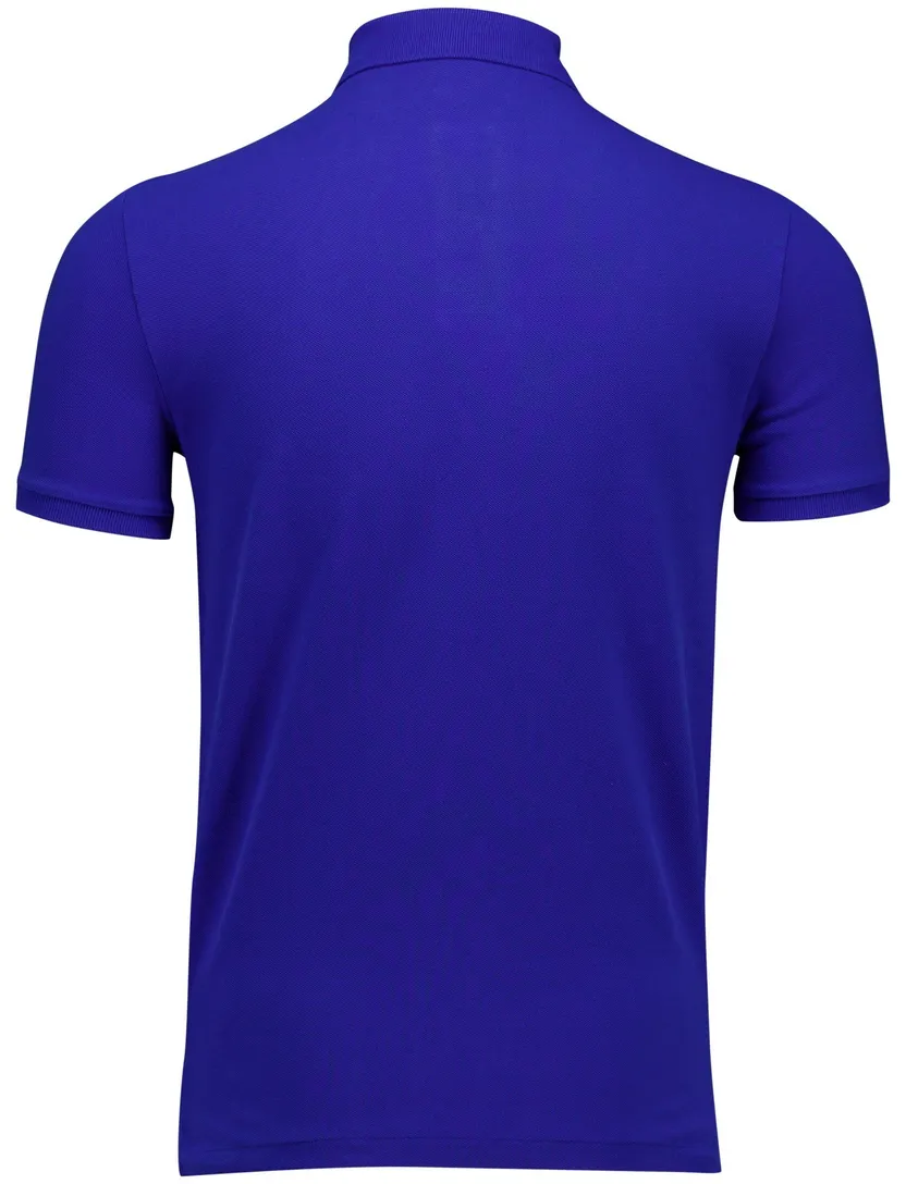 katoenen Polo Ralph Lauren polo blauw effen