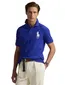 katoenen Polo Ralph Lauren polo blauw effen