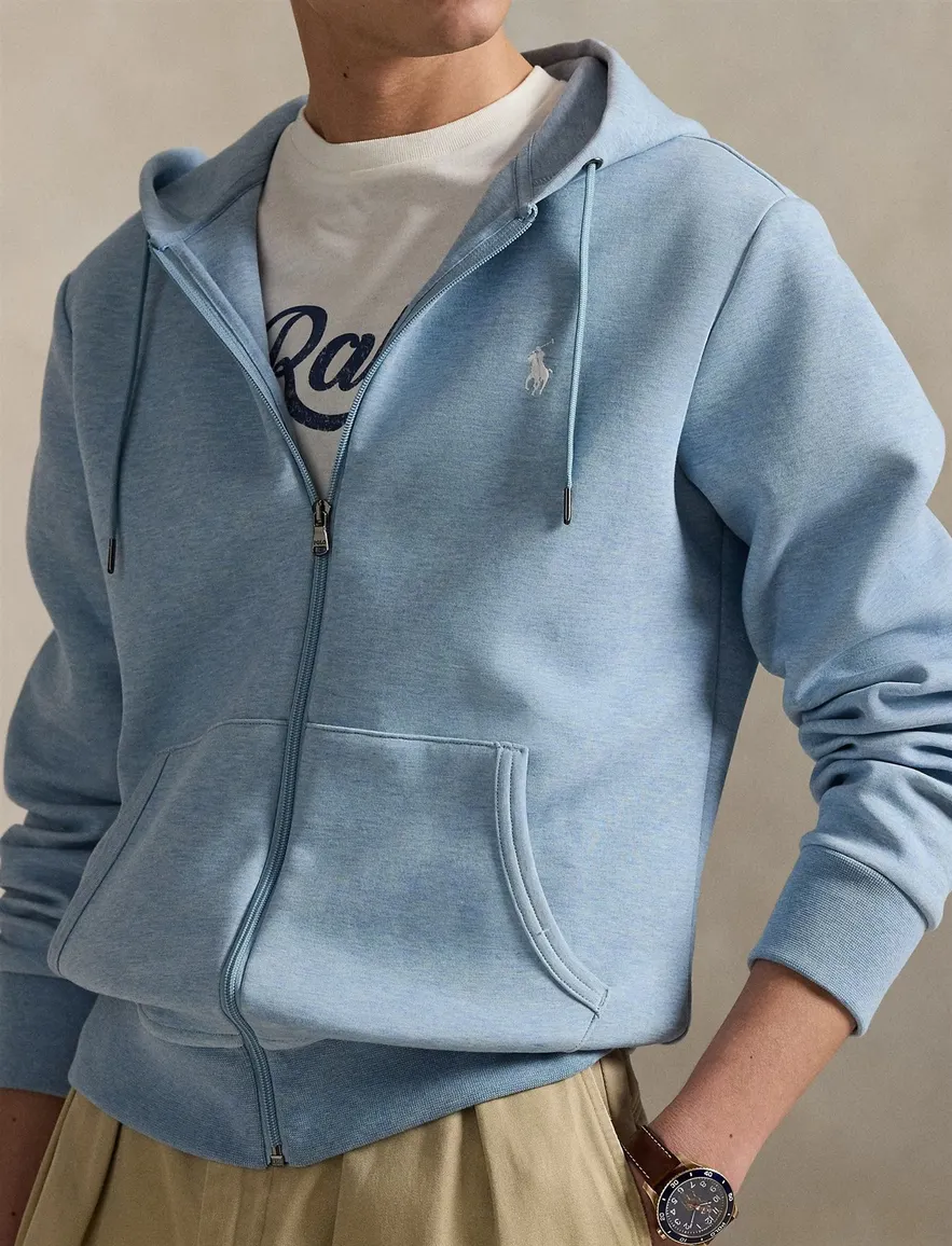 Polo Ralph Lauren vest blauw gemeleerd