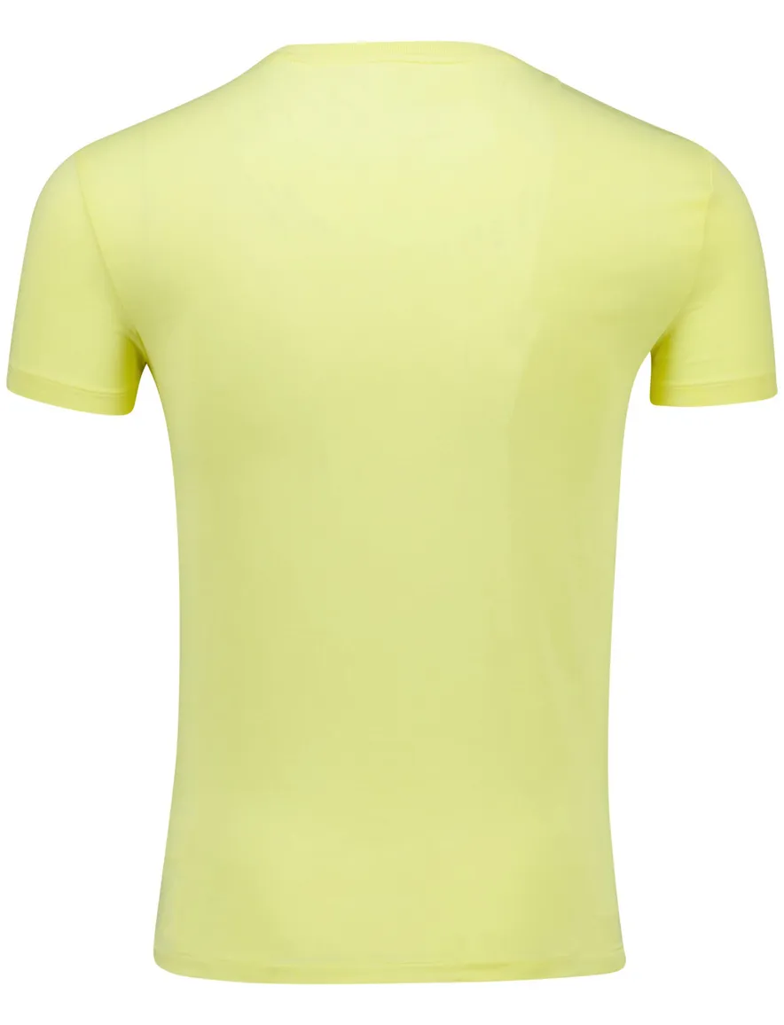 Polo Ralph Lauren custom slim fit t-shirt geel