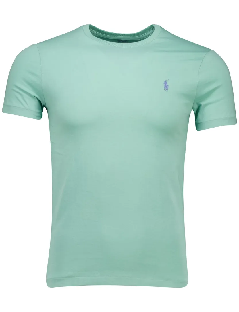 groen Polo Ralph Lauren T-shirt effen