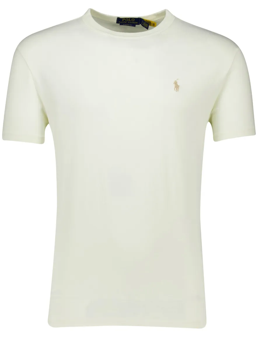 Polo Ralph Lauren wijde fit t-shirt crème katoen