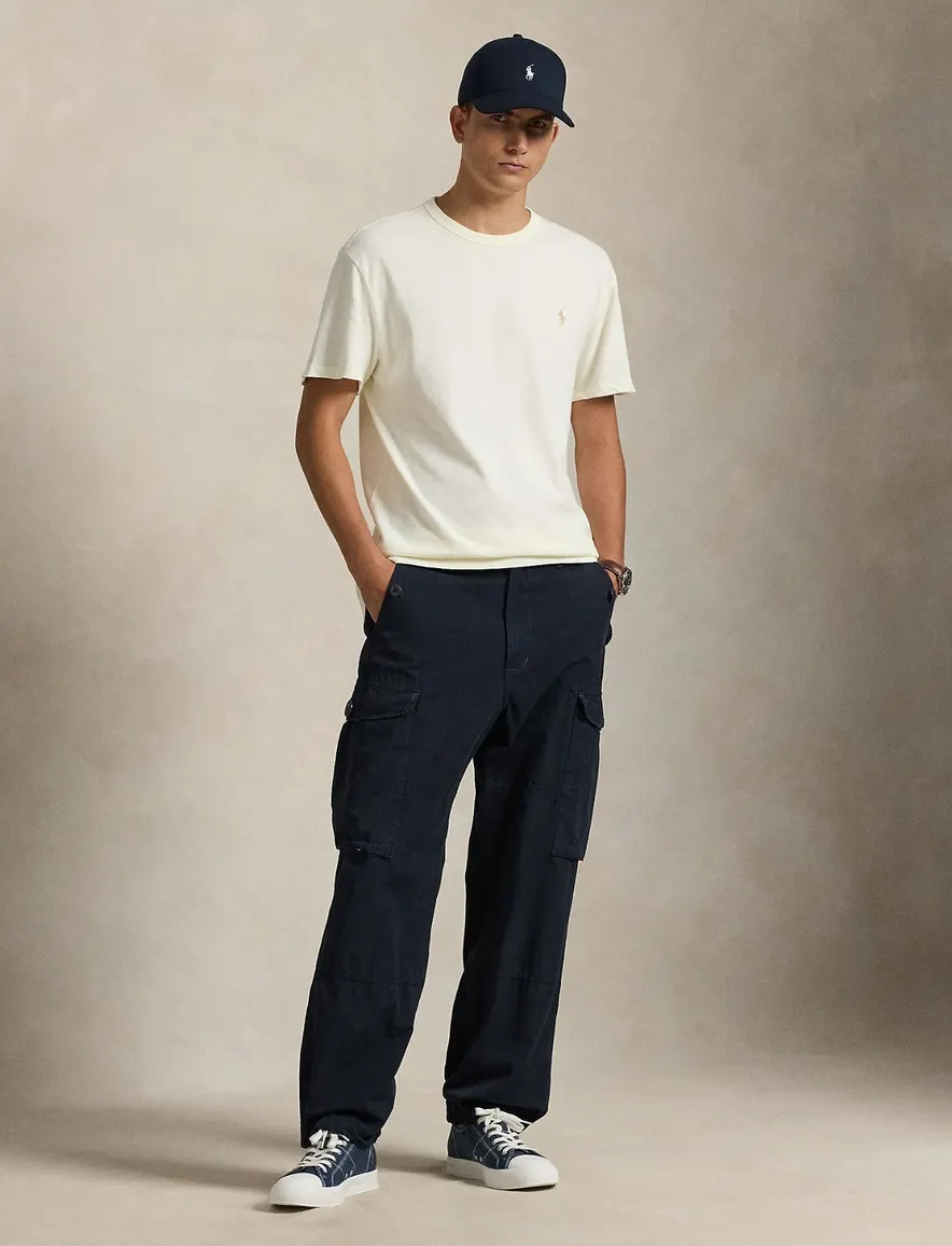Polo Ralph Lauren wijde fit t-shirt crème katoen