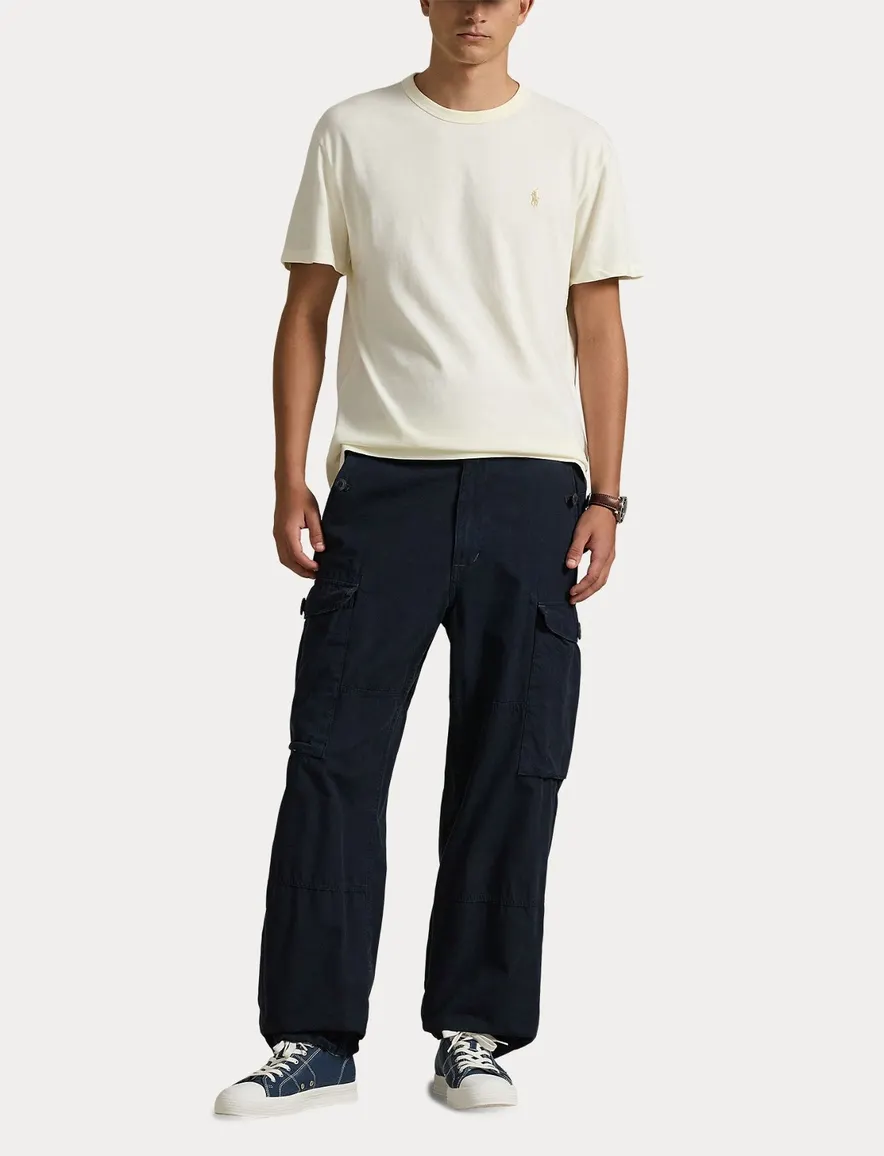 Polo Ralph Lauren wijde fit t-shirt crème katoen
