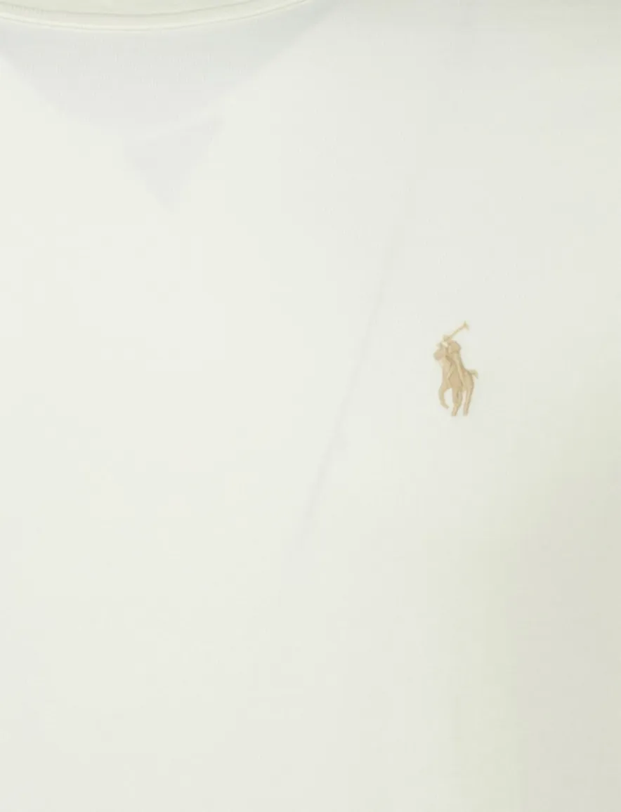 Polo Ralph Lauren wijde fit t-shirt crème katoen
