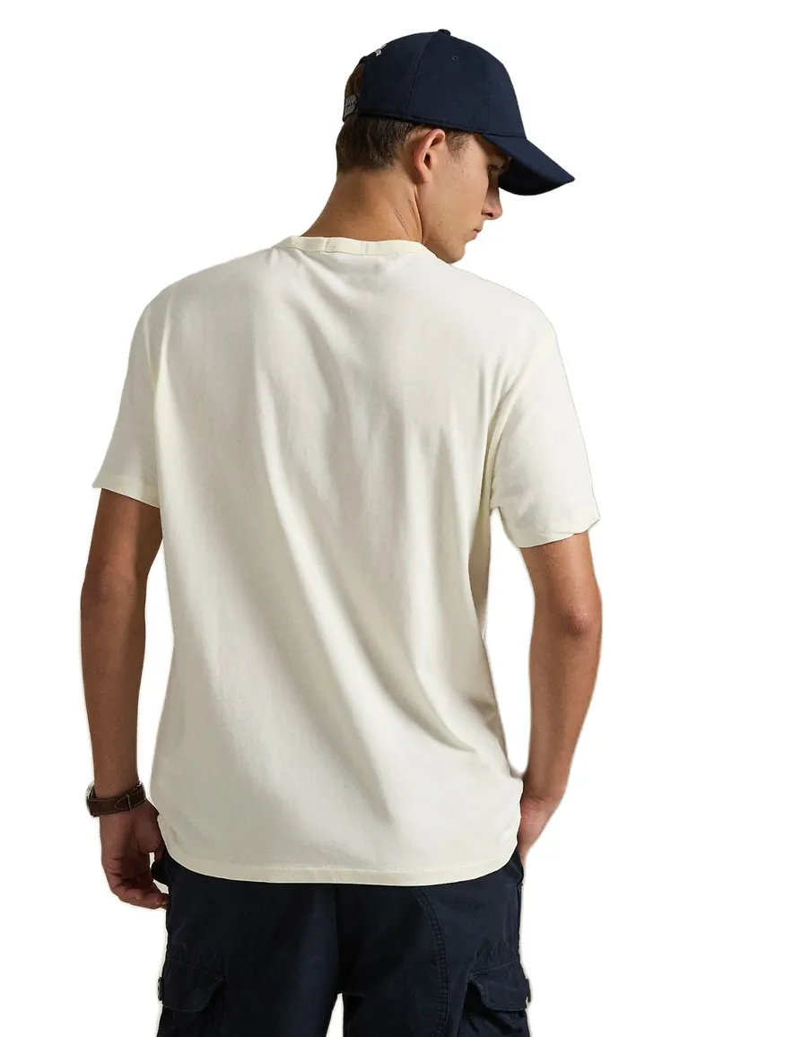 Polo Ralph Lauren wijde fit t-shirt crème katoen