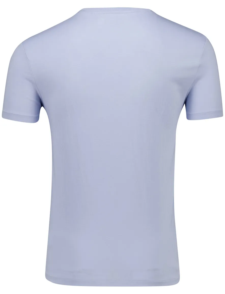 Polo Ralph Lauren custom slim fit t-shirt blauw