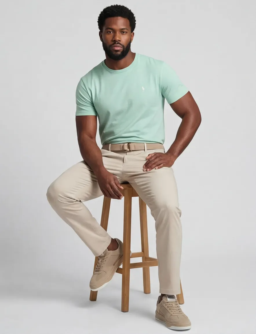 Polo Ralph Lauren classic fit t-shirt groen katoen