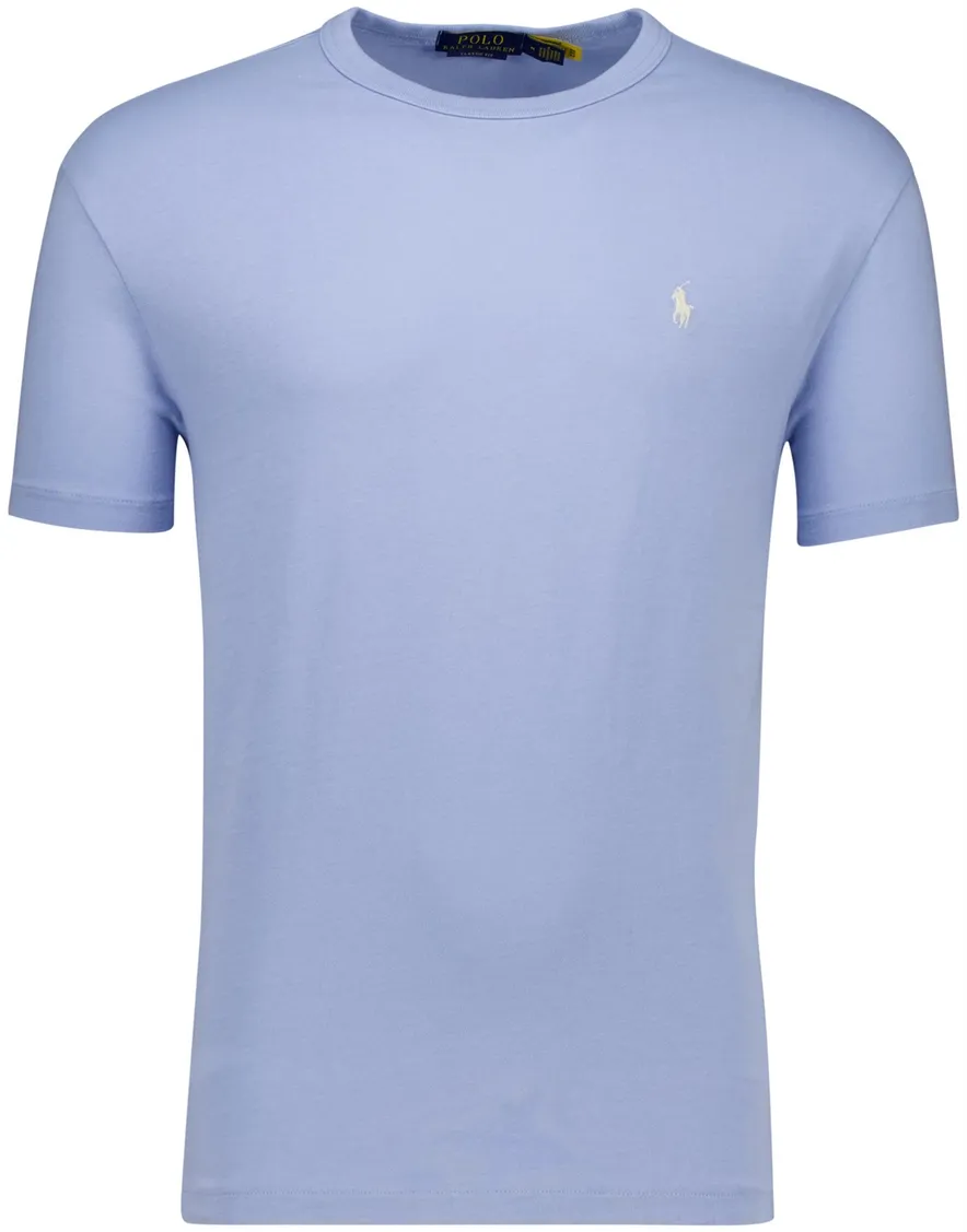 Polo Ralph Lauren t-shirt blauw ronde hals effen