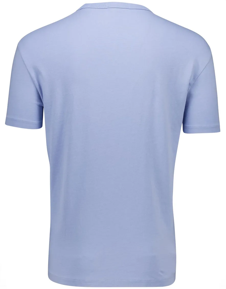 Polo Ralph Lauren t-shirt blauw ronde hals effen