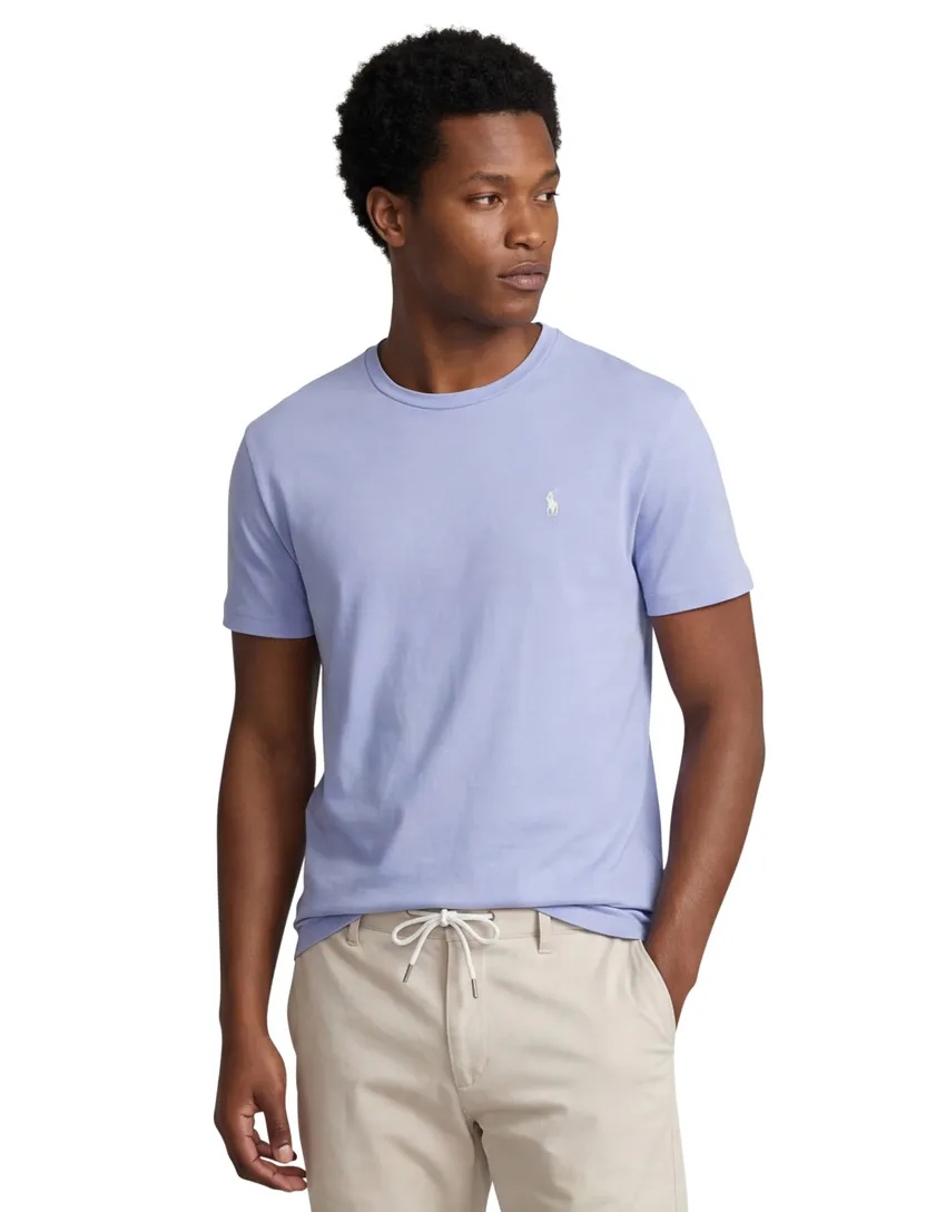 Polo Ralph Lauren t-shirt blauw ronde hals korte mouw