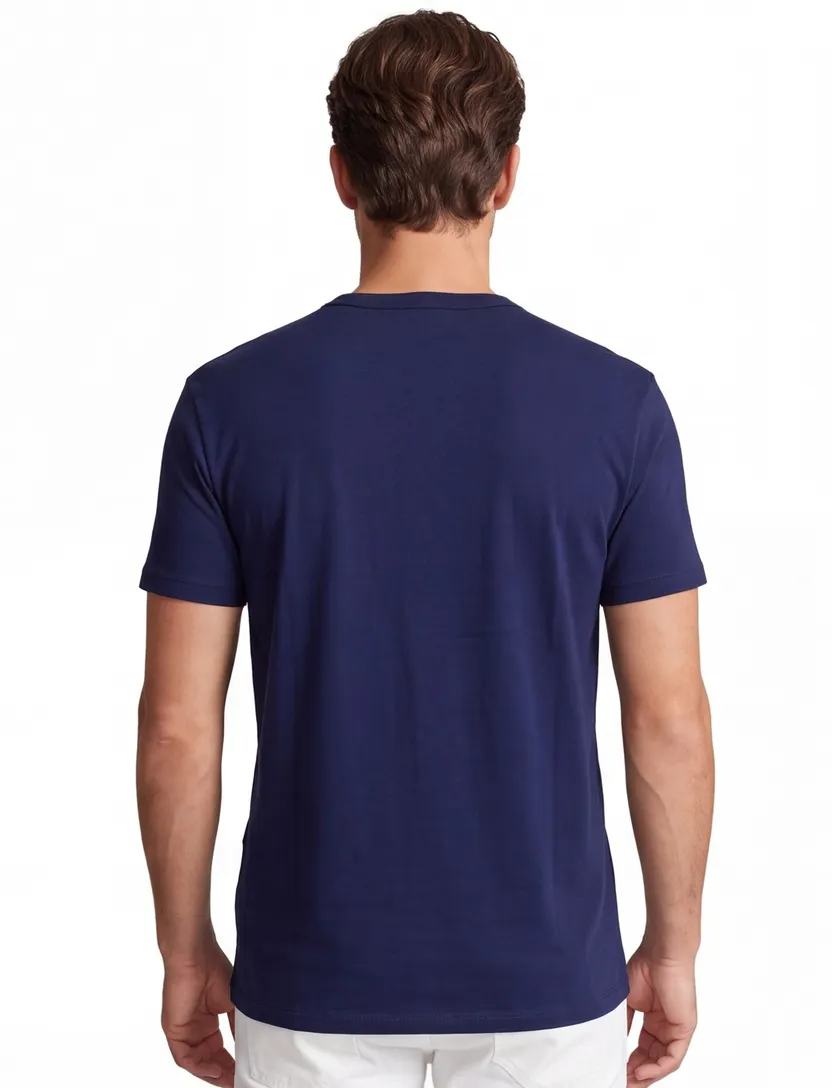 Polo Ralph Lauren classic fit t-shirt donkerblauw