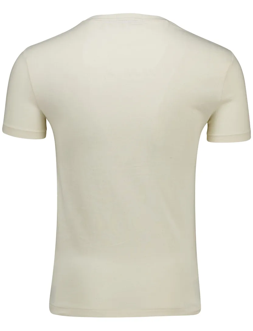 Polo Ralph Lauren t-shirt ecru bear normale fit