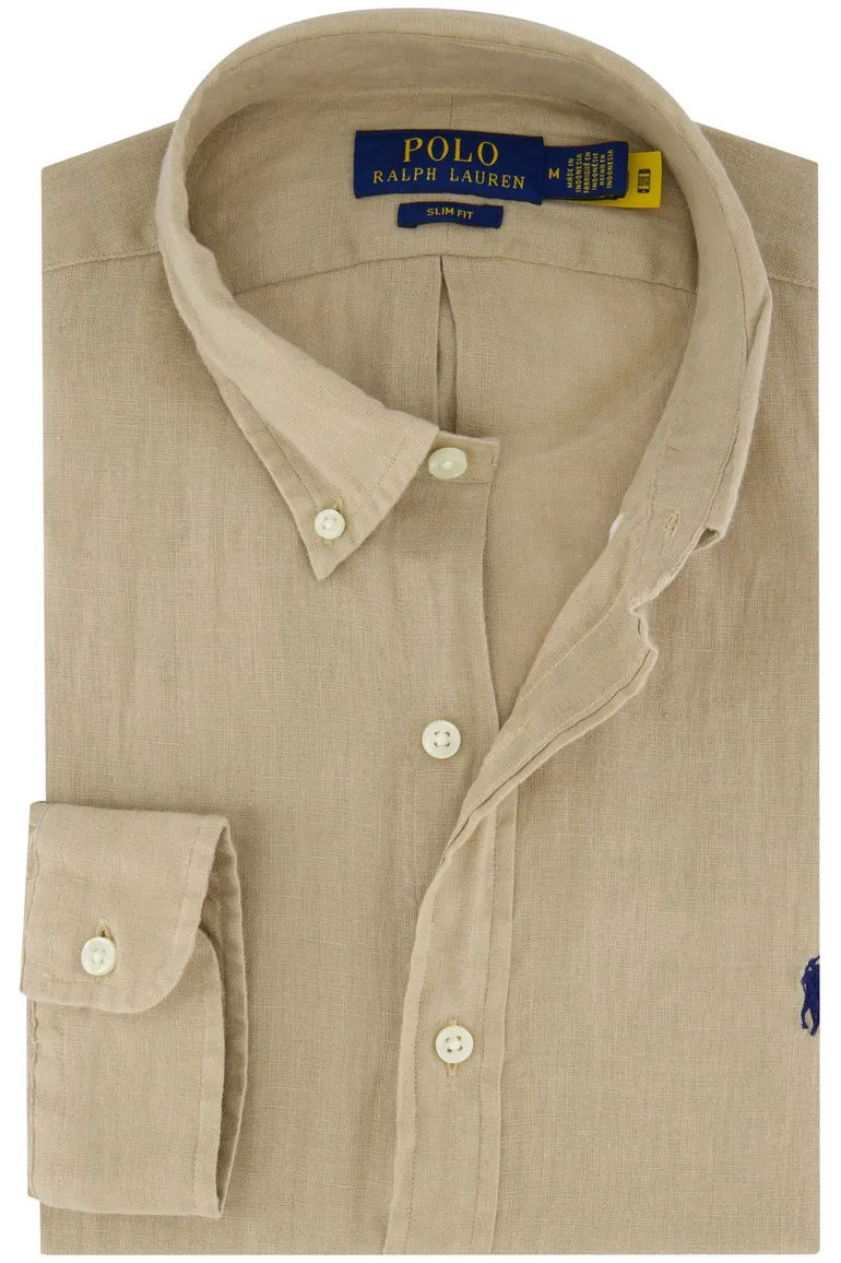Polo Ralph Lauren overhemd beige button-down
