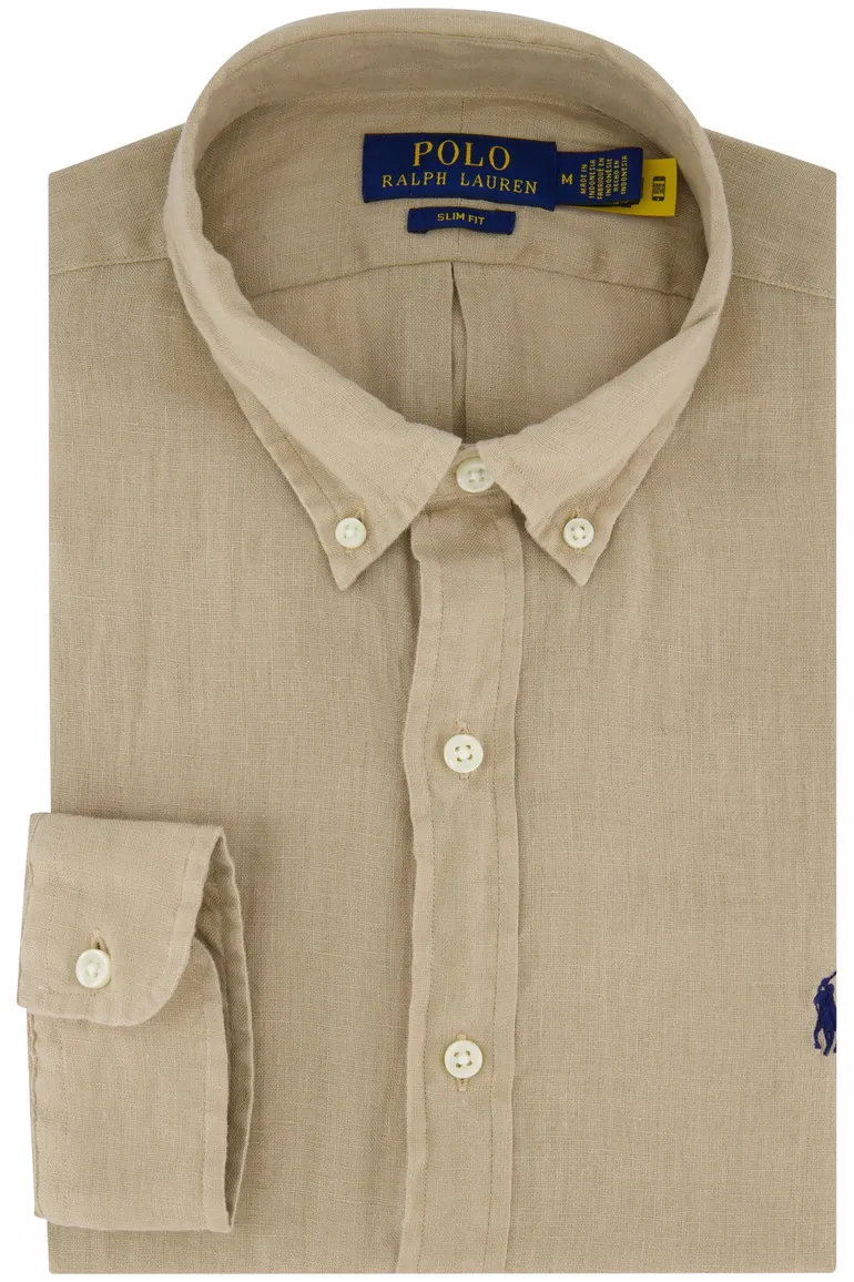 Polo Ralph Lauren overhemd beige button-down