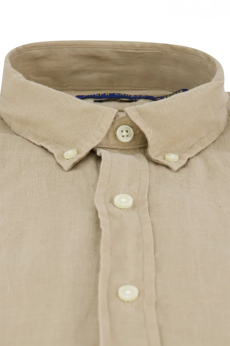 Polo Ralph Lauren overhemd beige button-down