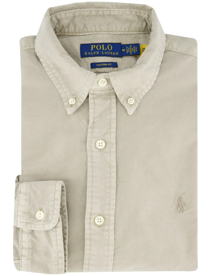 new olive overhemd Polo Ralph Lauren