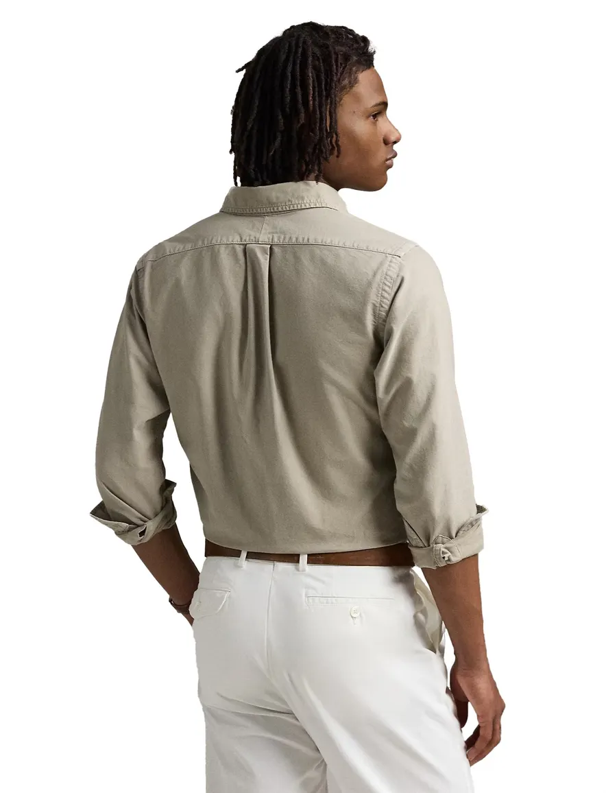 Polo Ralph Lauren new olive overhemd