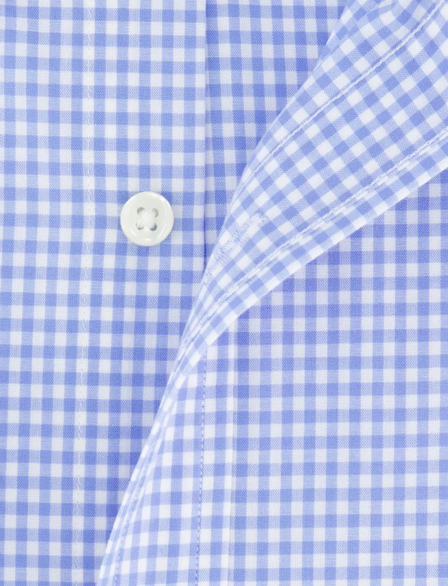 Polo Ralph Lauren overhemd blauw wit slim fit