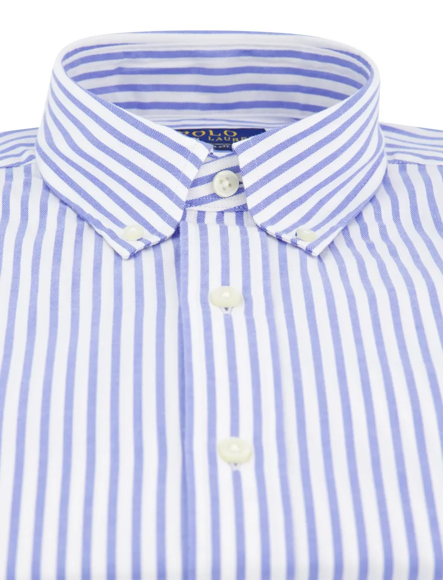 Polo Ralph Lauren overhemd blauw wit gestreept