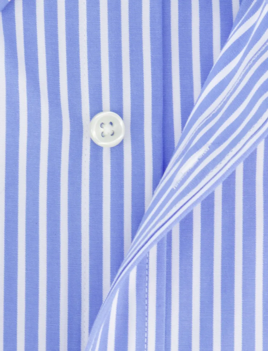 Polo Ralph Lauren overhemd blauw wit gestreept