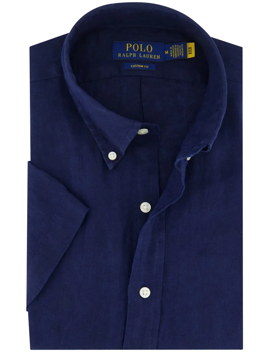Polo Ralph Lauren Custom Fit overhemd navy