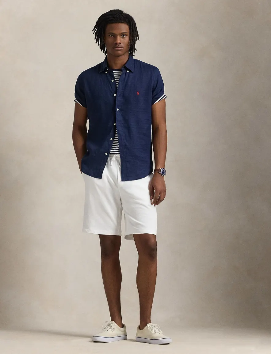 Polo Ralph Lauren Custom Fit overhemd navy