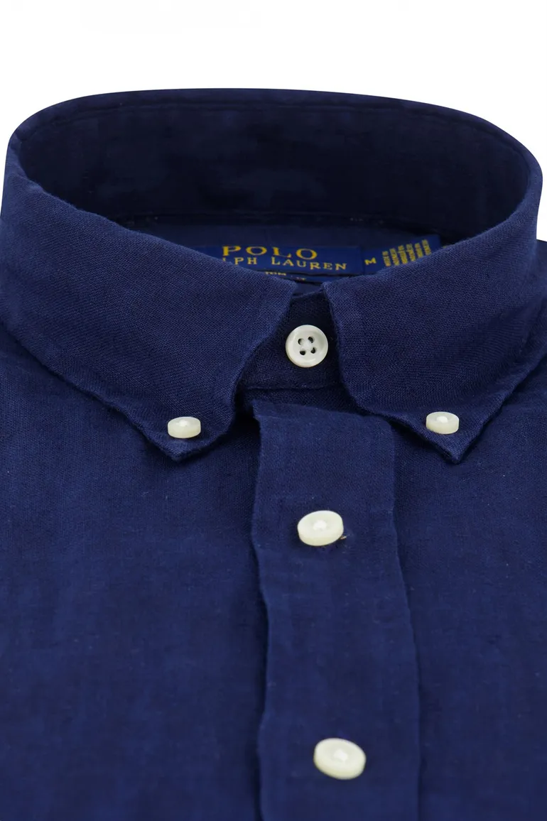 Polo Ralph Lauren Custom Fit overhemd navy