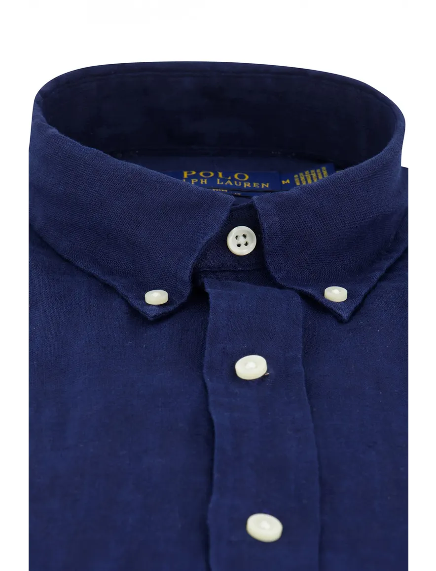 Polo Ralph Lauren Custom Fit overhemd navy