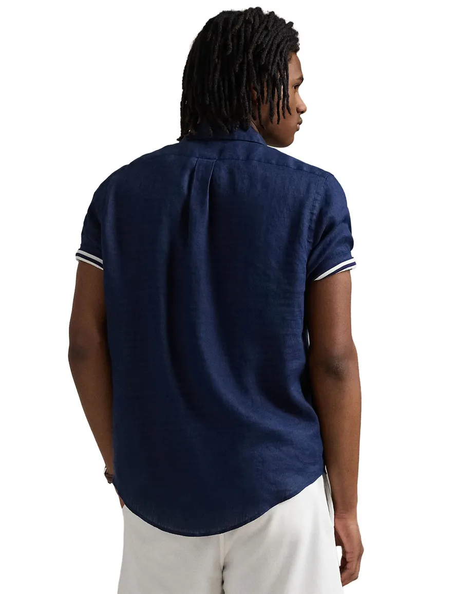 Polo Ralph Lauren Custom Fit overhemd navy