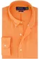 Polo Ralph Lauren overhemd oranje linnen lange mouw