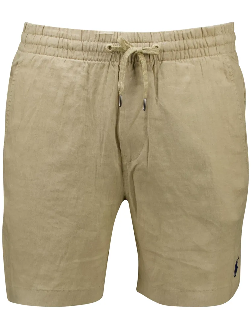 Polo Ralph Lauren bermuda beige wijde fit linnen