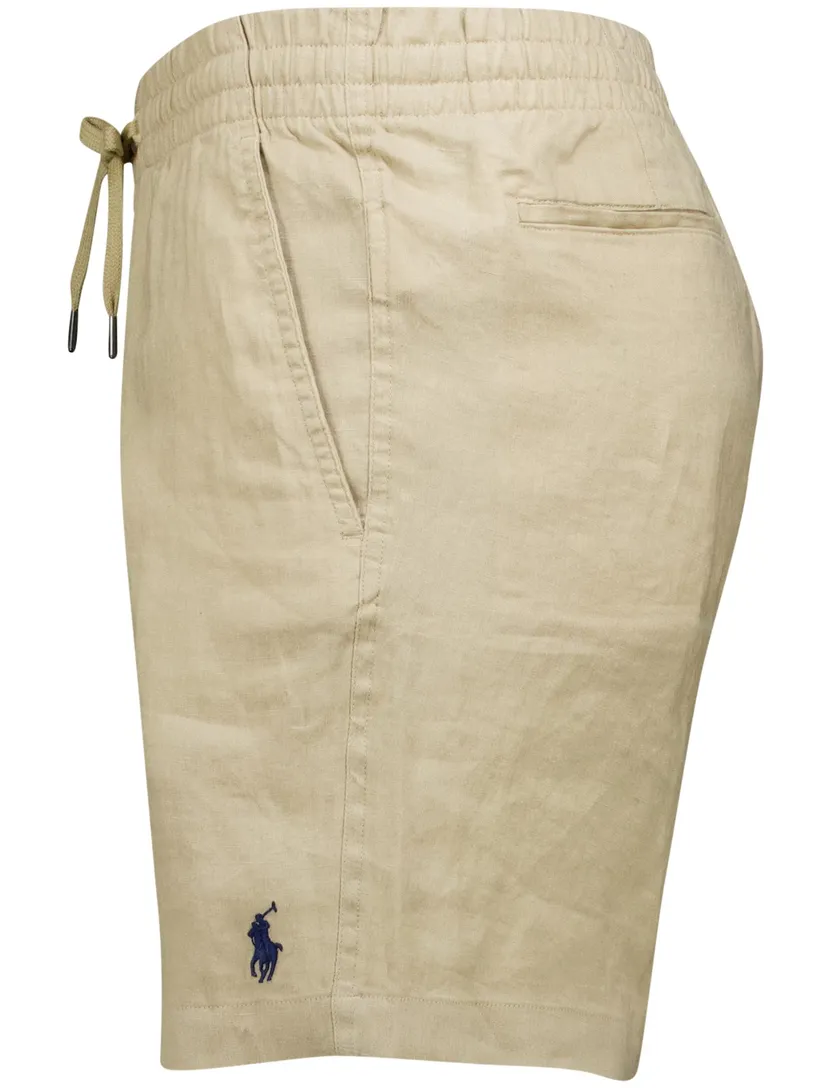 Polo Ralph Lauren bermuda beige wijde fit linnen