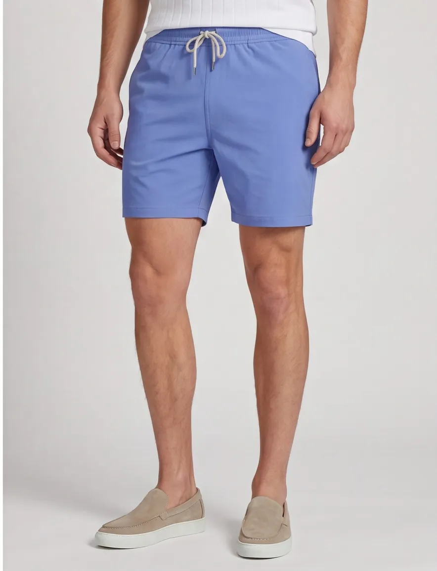 Polo Ralph Lauren Slim Fit zwembroek lichtblauw