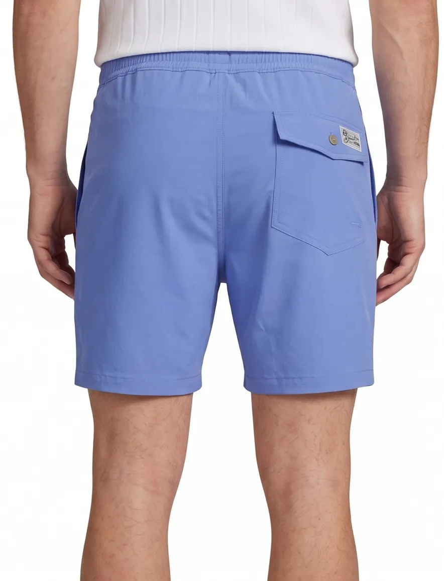 Polo Ralph Lauren Slim Fit zwembroek lichtblauw