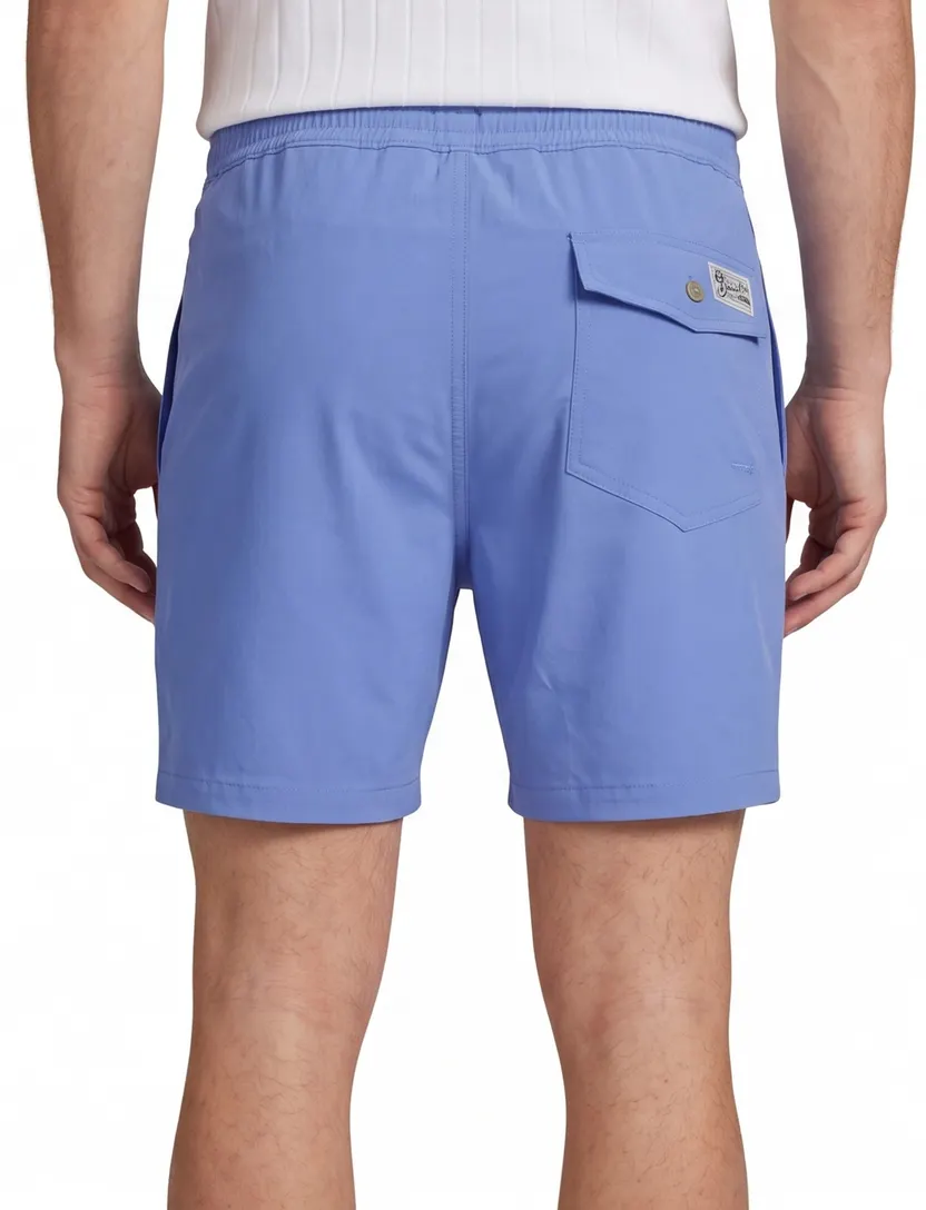 zwembroek Polo Ralph Lauren Slim Fit lichtblauw