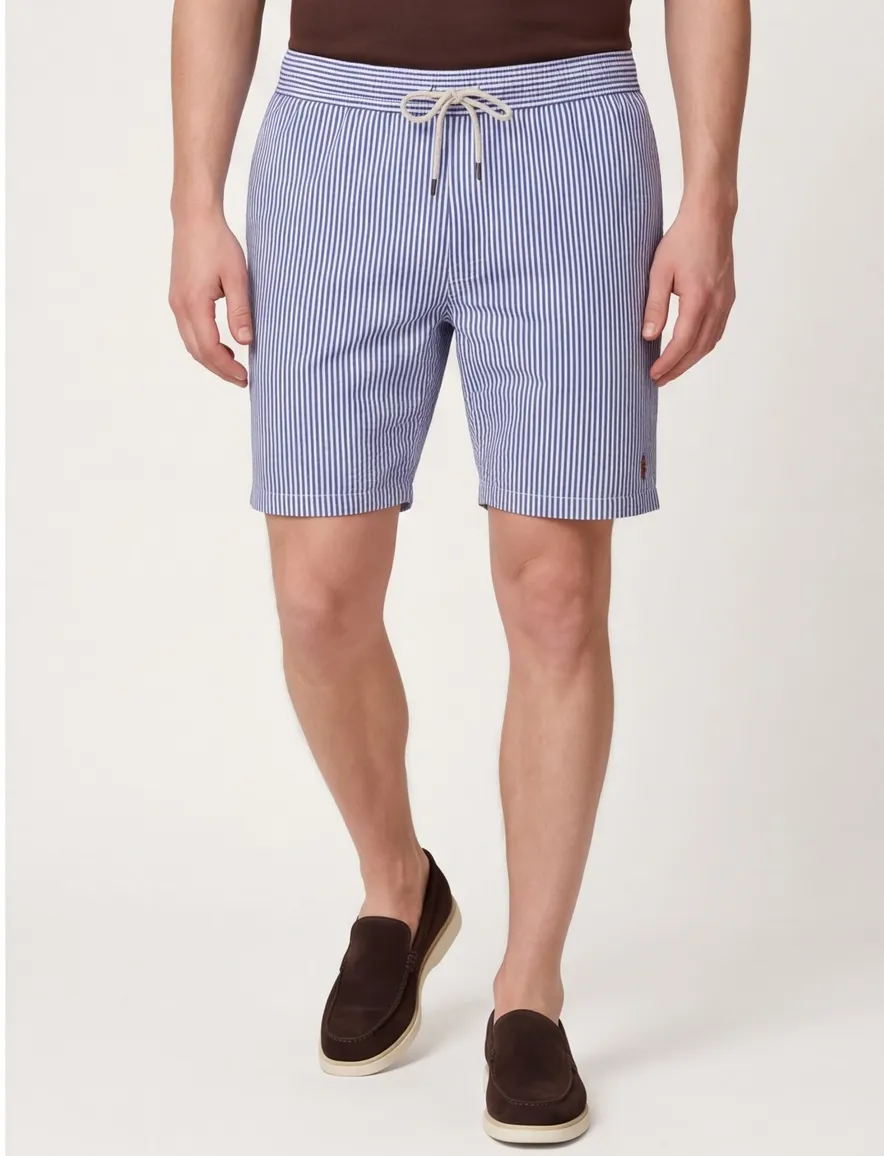 Polo Ralph Lauren zwemshort blauw wit gestreept