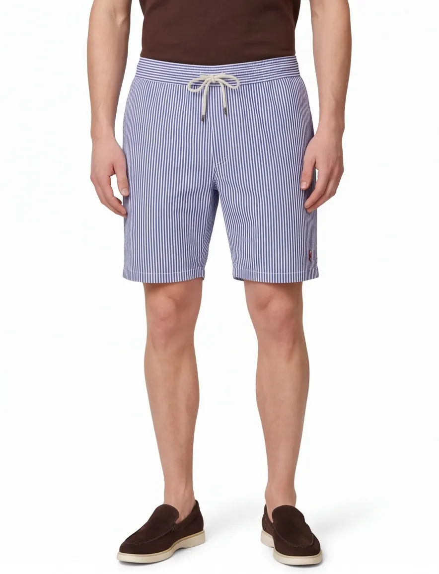 Polo Ralph Lauren zwemshort blauw wit gestreept