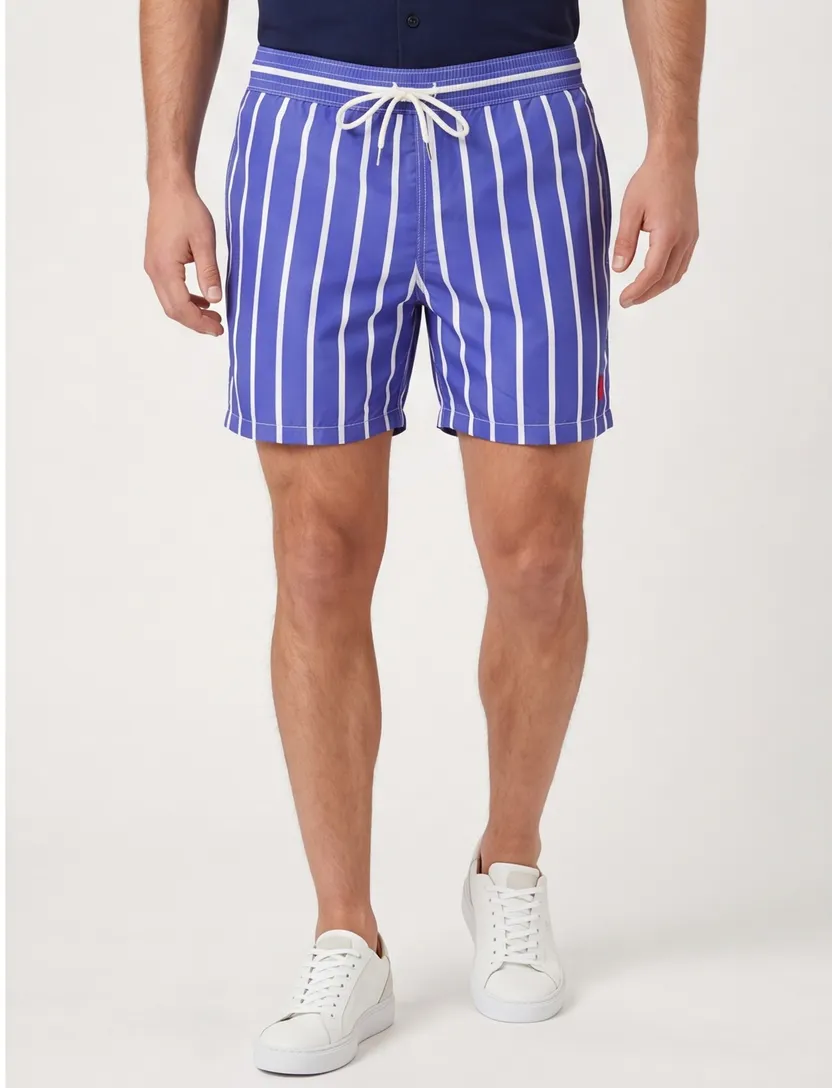 Polo Ralph Lauren zwemshort blauw gestreept