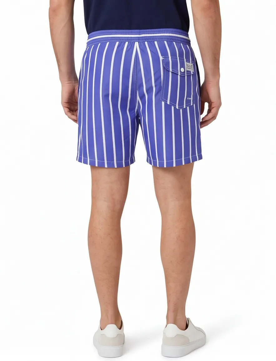Polo Ralph Lauren zwemshort blauw wit gestreept