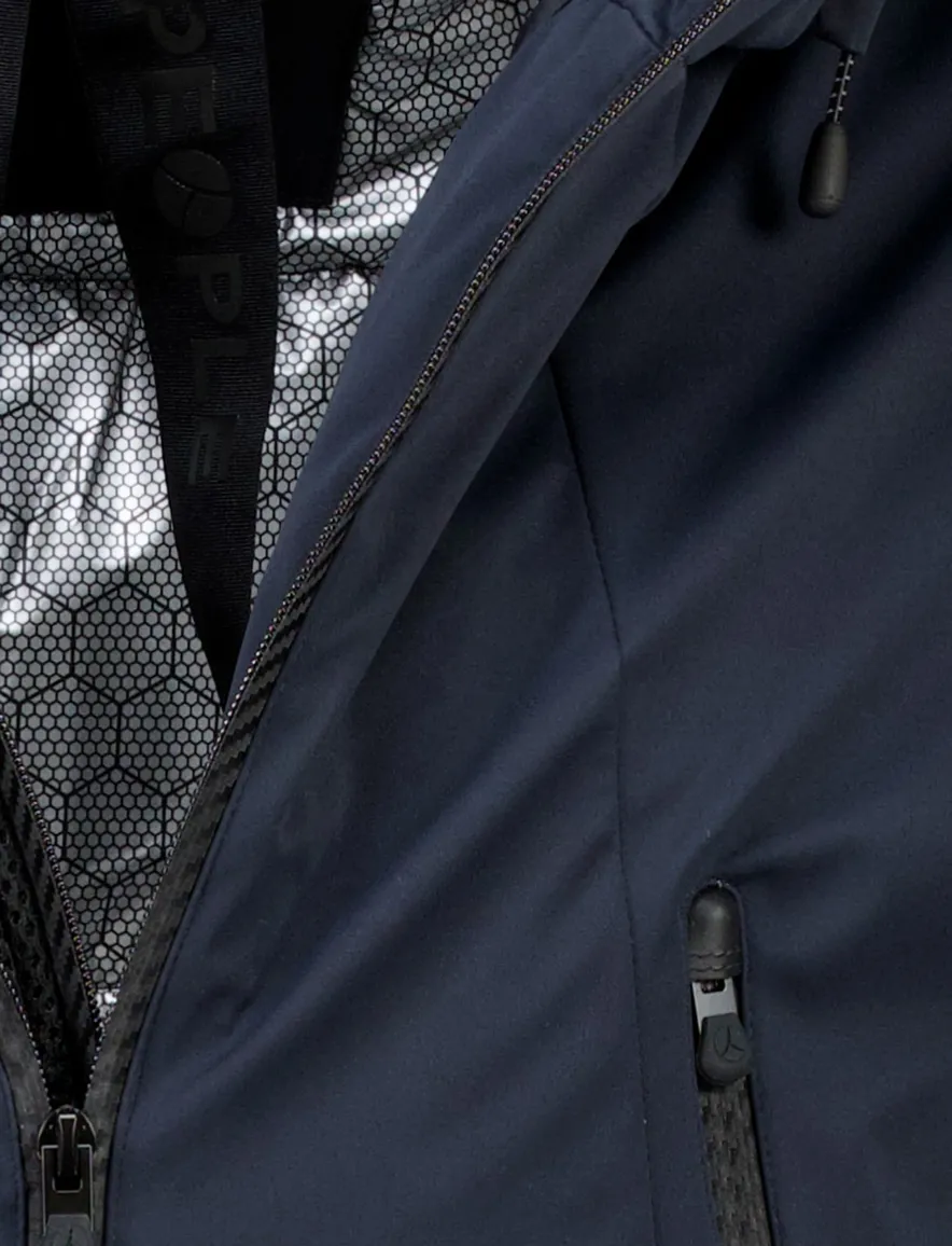 People of Shibuya jack donkerblauw Primaloft