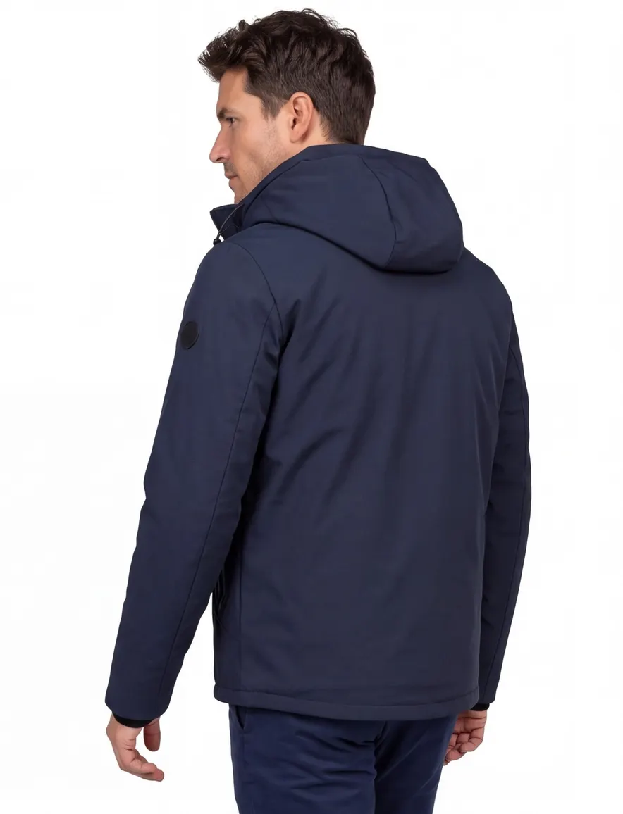 People of Shibuya jack donkerblauw Primaloft