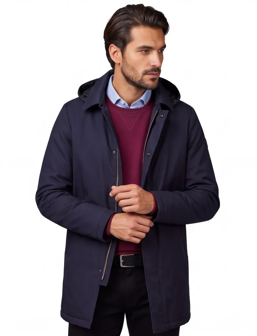 People of Shibuya jack donkerblauw Primaloft Arka