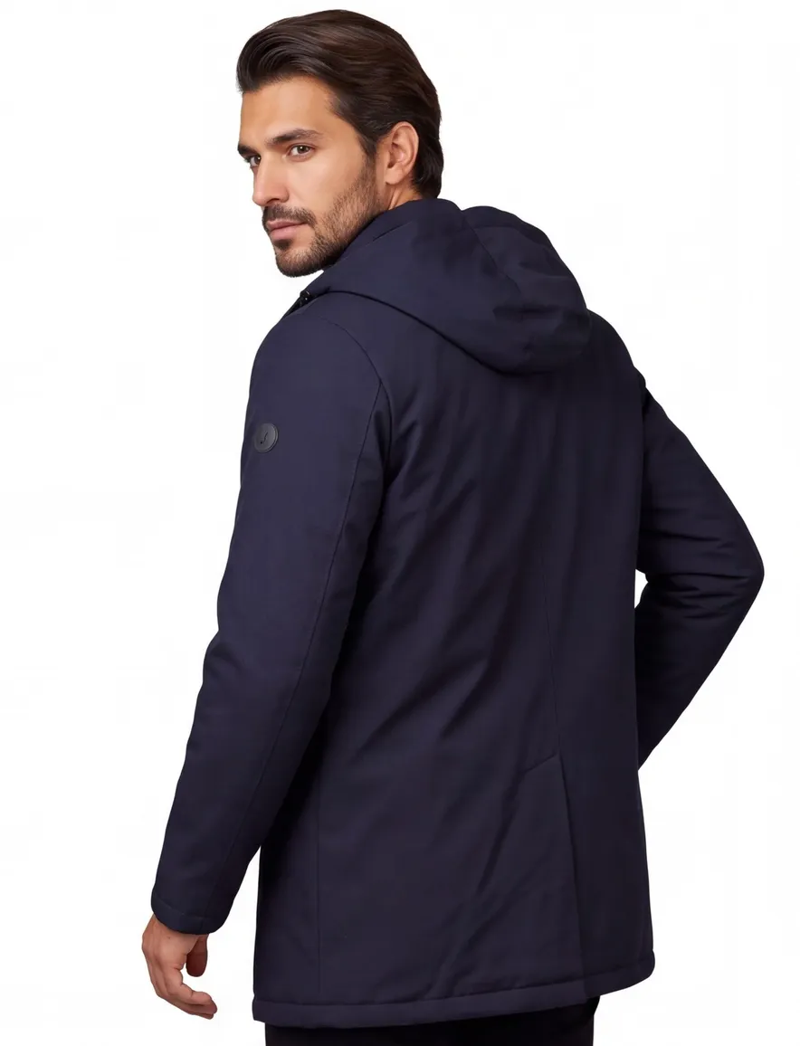 People of Shibuya jack donkerblauw Primaloft Arka