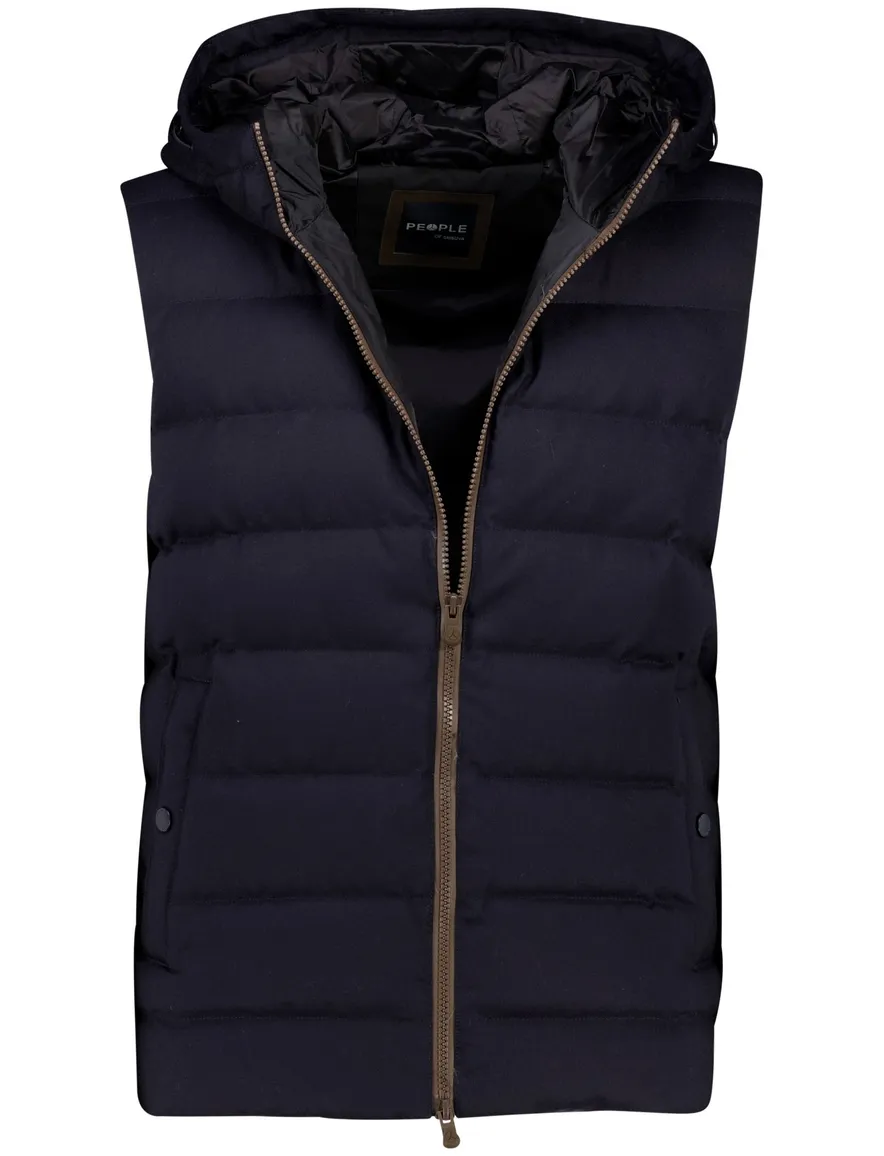 People of Shibuya bodywarmer donkerblauw