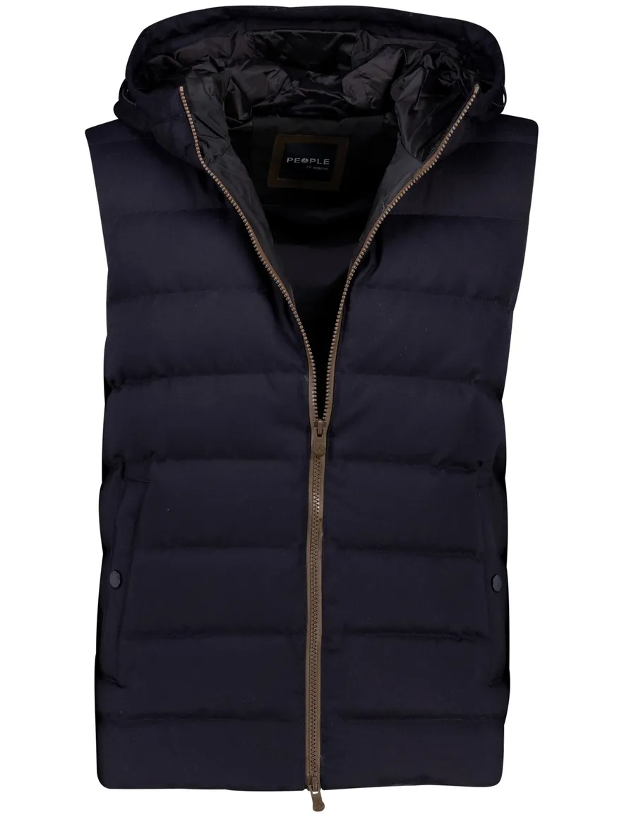 People of Shibuya bodywarmer donkerblauw
