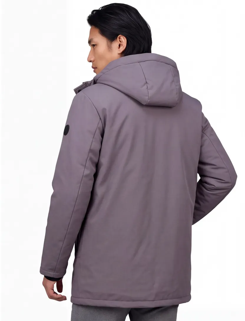 People of Shibuya parka donkergrijs Airoya